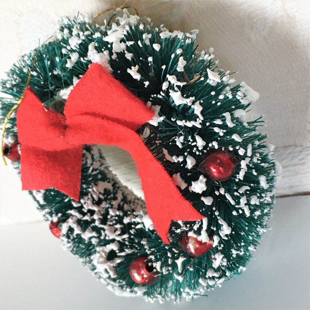 4) HOLIDAY ORNAMENTS - RARE VINTAGE! - Picture 12 of 15